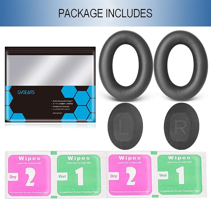 GEVO Replacement Ear Pads for Bose QC45, Ear Cushions for Bose QuietComfort 45 - Image 9