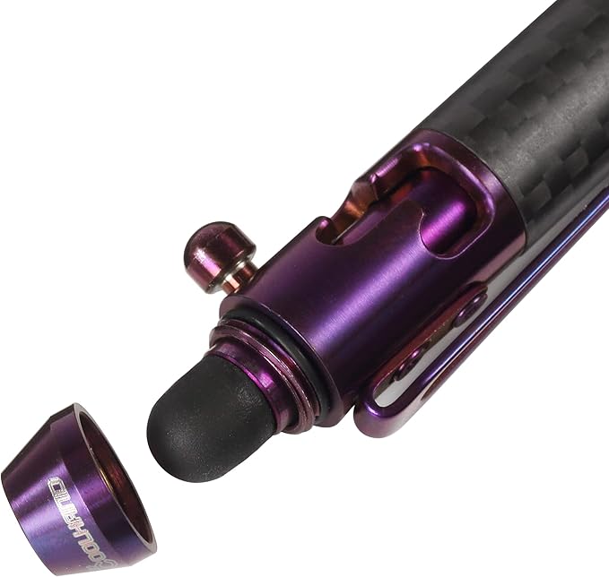 Cool Hand 4.9'' Carbon Fiber Bolt Action Pen - Image 5