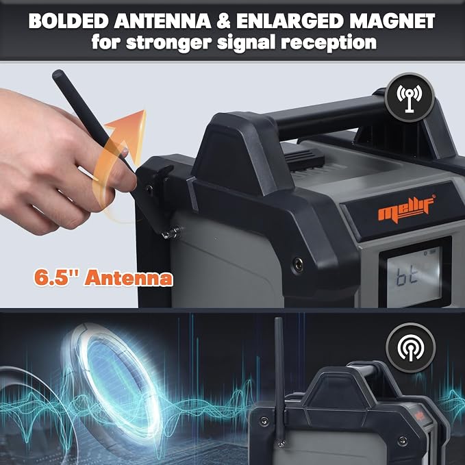 Mellif Jobsite Radio Speaker Compatible - Image 3