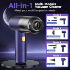 Handheld Car Vacuum Portable Cordless, 18000PA High Power Vacuum Cleaner - Image 5