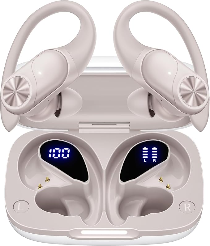 PocBuds Bluetooth Headphones Wireless Earbuds 80hrs Playtime Wireless Charging by PocBuds