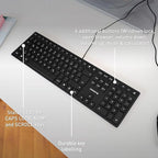 CHERRY KC 6000 Slim Wired USB Keyboard Ultra-Slim Design US Layout - Image 7