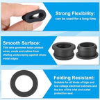 PATIKIL 21mm / 13/16 Inch Drill Hole, 5/8 Inch ID Rubber Grommets - Image 3