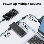 USB C Docking Station 3 Monitors Laptop Dock Dual Monitor - Image 6