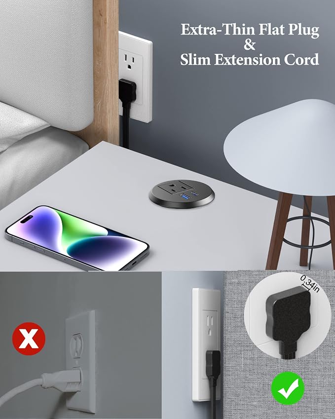 2 inch Desktop Power Grommet - Image 2