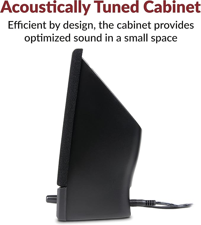 Cyber Acoustics CA-2014 Computer Speakers, Full Stereo Sound, Convenient - Image 6