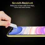 UNBREAKcable Screen Protector for iPhone 11/ iPhone XR 2 Pack, Double Defense - Image 7