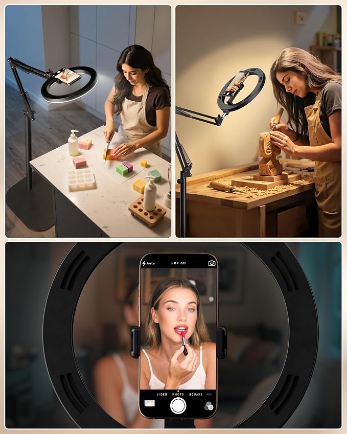 LUXSURE Ring Light Tripod for iPhone - Image 4