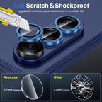 for Samsung Galaxy Z Fold 7 Camera Lens Protector, Individual Metal Ring - Image 3