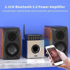 Fosi Audio BT30D Bluetooth 5.0 Stereo Audio Receiver Amplifier 2.1 Channel Mini - Image 3
