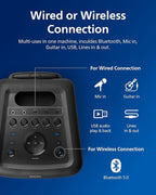 Philips X5206 bluetooth party speaker, portable - Image 7