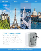 220V to 110V Travel Voltage Converter US to Europe, VINTAR 2000W Foldable - Image 6