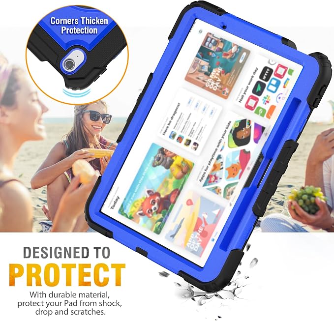HXCASEAC Case for iPad Air 11 inch, Shockproof Design - Image 8