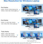 USB C Docking Station Dual Monitor - Image 3