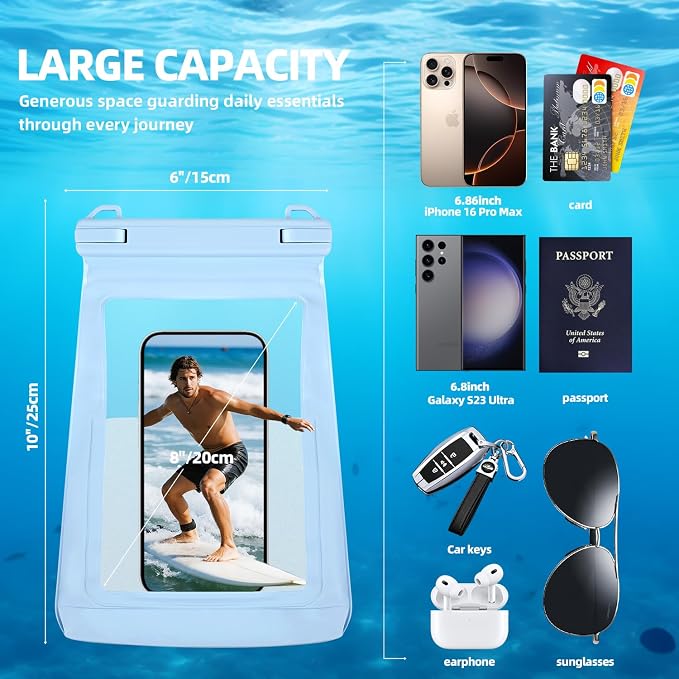 2L Floating Waterproof Phone Pouch - Image 6