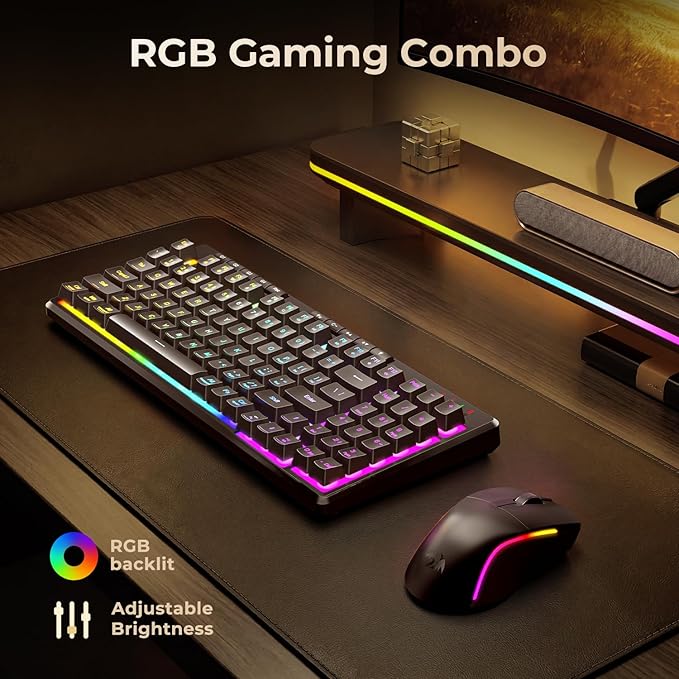 Redragon S156 Wireless Keyboard and Mouse - Image 3