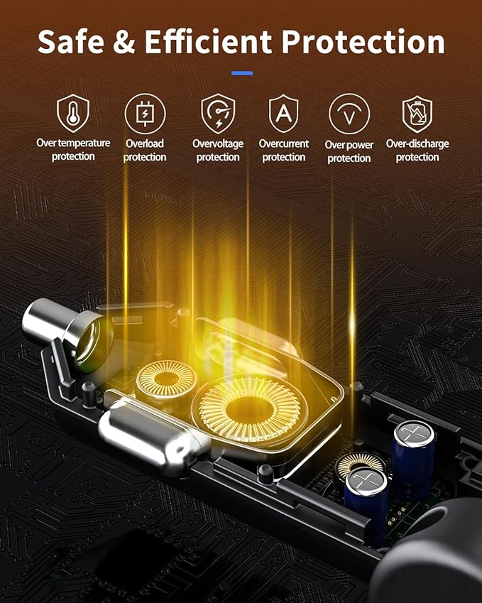 Retractable Car Charger, 3 in 1 Fast Car Phone Charger 50W, 1 TypeC Retractable - Image 6
