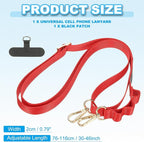 PATIKIL Universal Cell Phone Lanyard, Adjustable Crossbody Phone Strap - Image 2