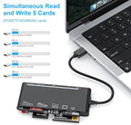 xD-Picture Card Reader USB 3.0, 7-in-1 Memory Card Reader/Adapter - Image 6
