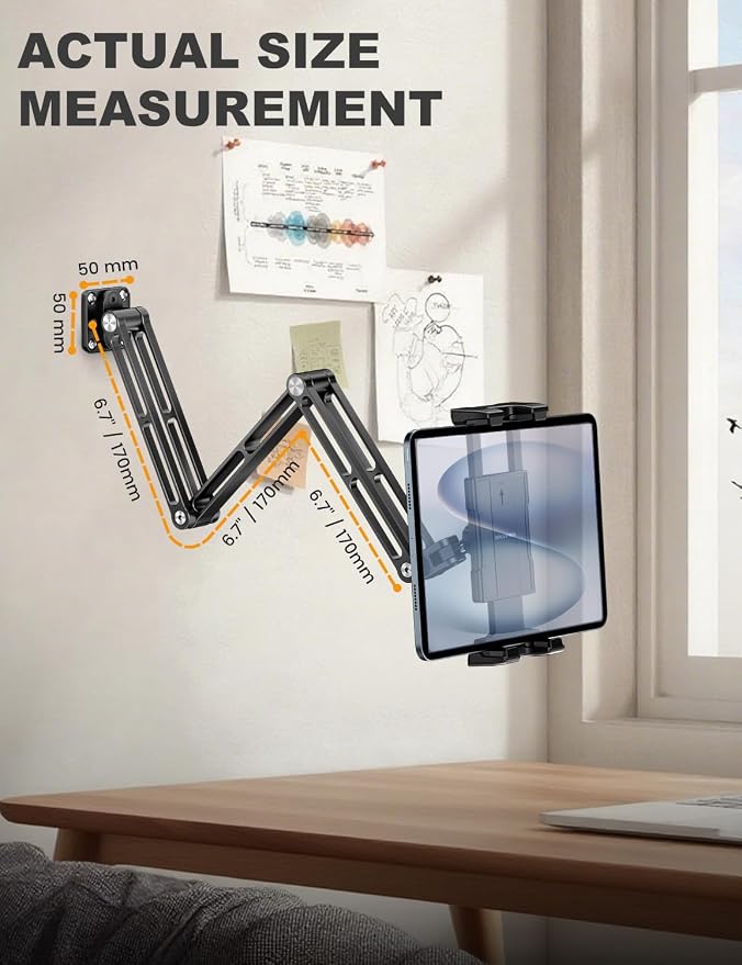 OHLPRO Aluminum Tablet Wall Mount Holder - Image 4