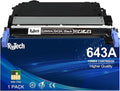 643A Black Toner Cartridge, Compatible by RitoTech