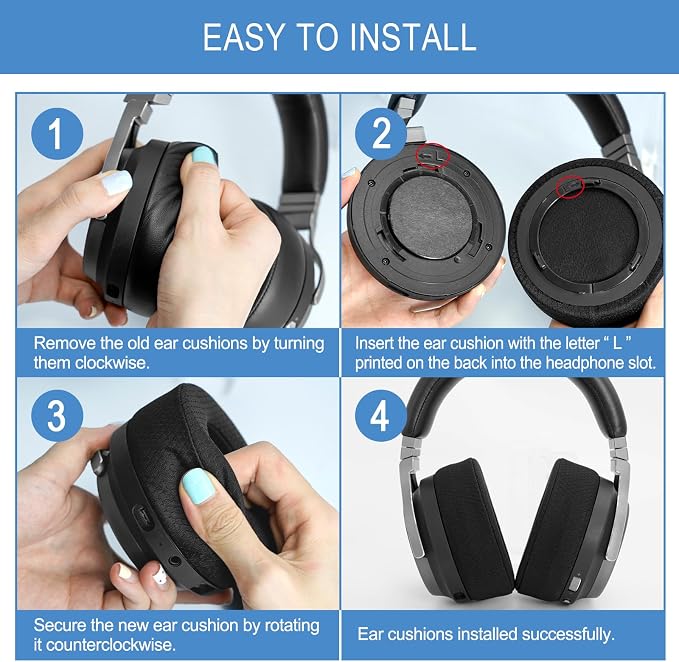 GEVO Ear Pads Cushion Replacement - Image 5