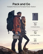 Portable Power Station with Solar Panel 100W, Solar Generator 1200W Peak - Image 6