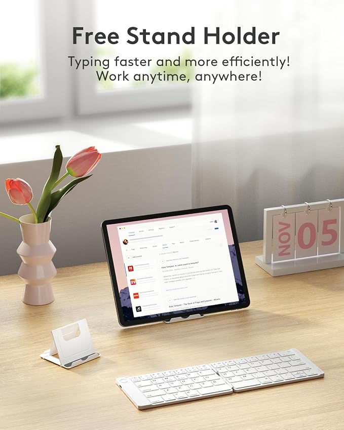 Samsers Foldable Bluetooth Keyboard - Image 4
