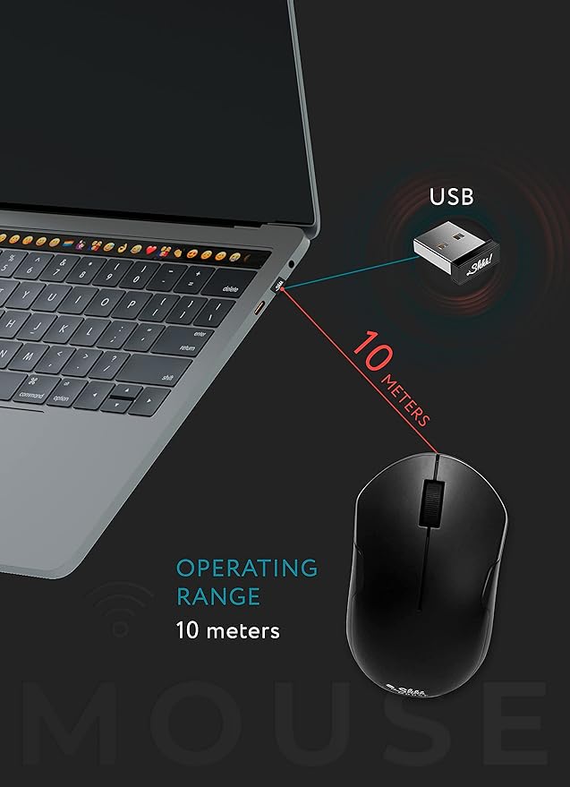 – Wireless Silent Optical Mouse - Image 3