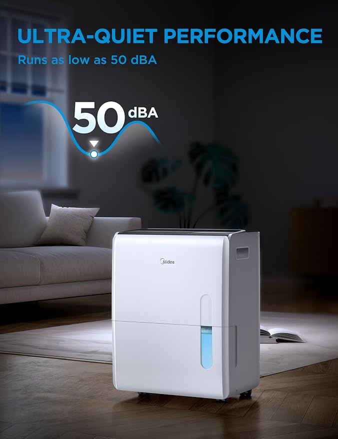 Midea 5, 500 Sq. Ft Dehumidifier - Image 3