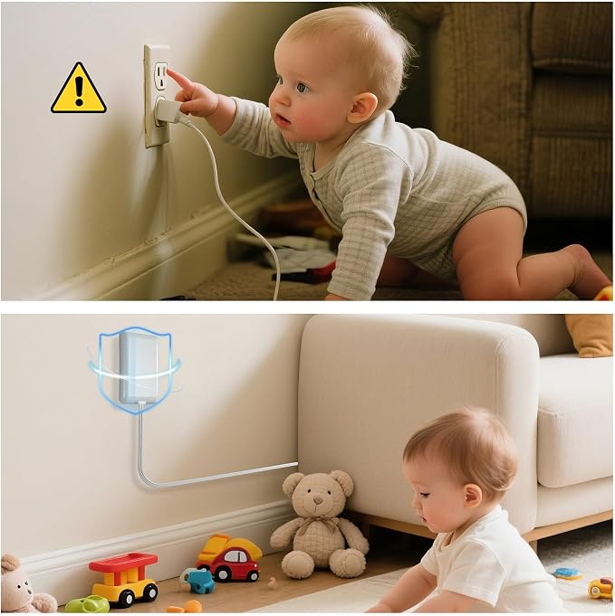 Flat Plug Extension Cord 6FT - Image 4