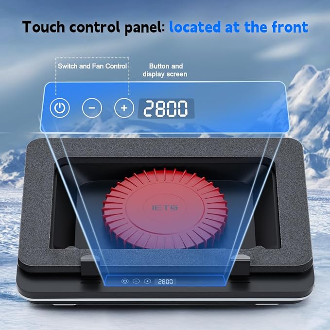 IETS GT600 Laptop Cooling Pad Equipped - Image 6