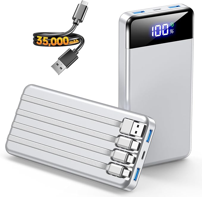 Portable Charger 35000mAh Power Bank by SABANI