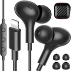 iMangoo for Apple MFi-Certified Headphones for Lightning Wired Earbuds Magnetic by iMangoo