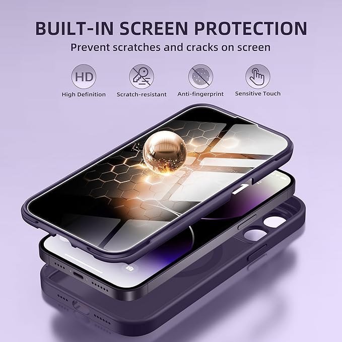 BERFY Magnetic for iPhone 14 Pro Max Case, Compatible - Image 3