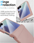 STORMTAL for Samsung Galaxy Z Flip 7 Case, Hinge Protection, Built-in Screen - Image 3