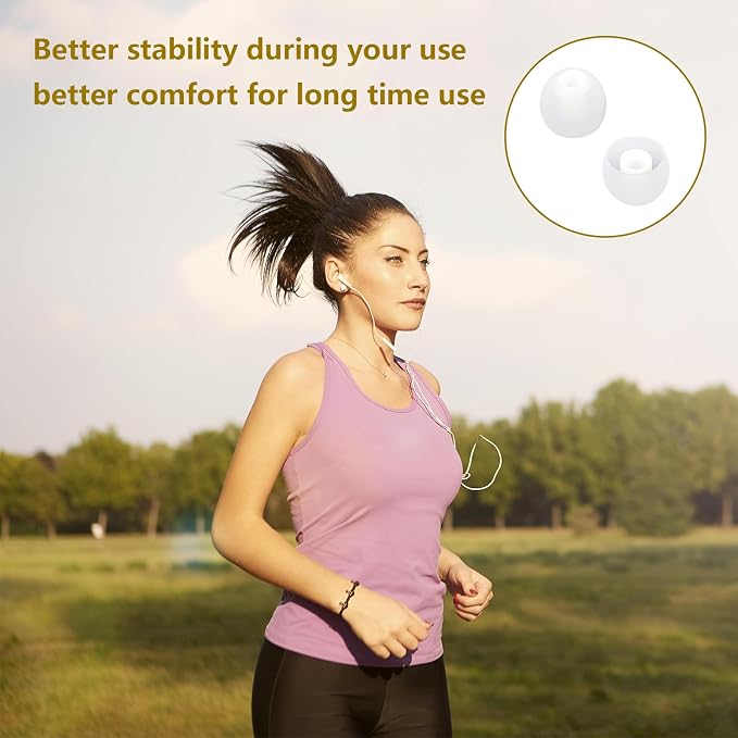 Earbud Replacement Tips Silicone Earbud Tips Ear Tips Fit - Image 6
