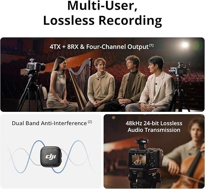 DJI Mic 3, Wireless Lavalier Mic - Image 2