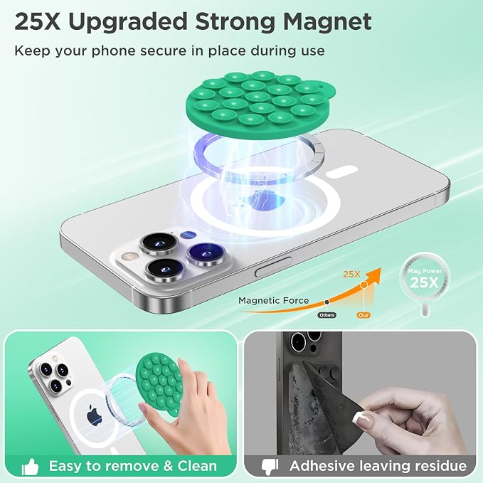 Magnetic Suction Cup Phone Mount - Image 5