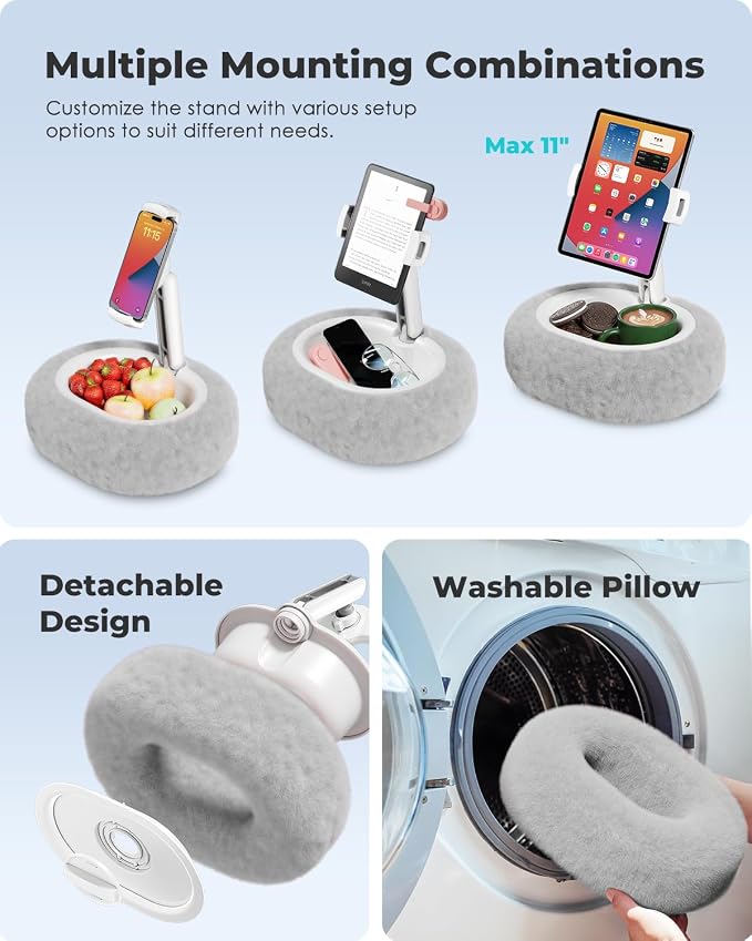Viozon Tablet Pillow Stand, Kindle Pillow Stand, Compatible - Image 5