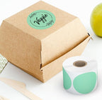 6 Rolls 2" Color Circle Direct Thermal Stickers Labels, Self-Adhesive Round - Image 7