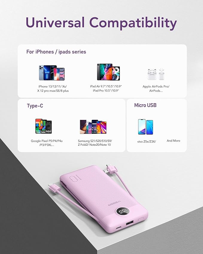 VEGER Portable Charger Power Bank - Image 6