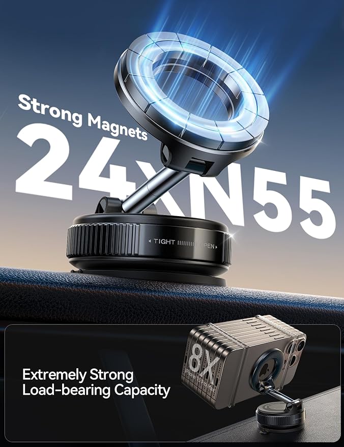 JOYROOM Vacuum Magnetic Phone Holder - Image 7