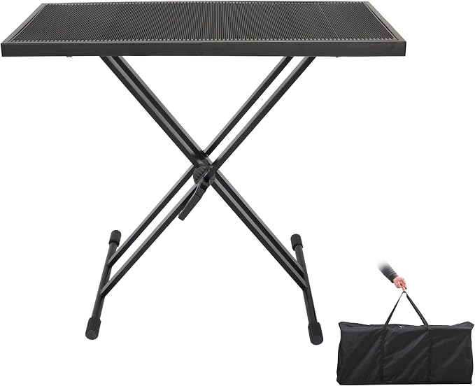 Portable DJ Table Stand DJ Controller Stand DJ Desk DJ Booth Adjustable Height by Sardoxx