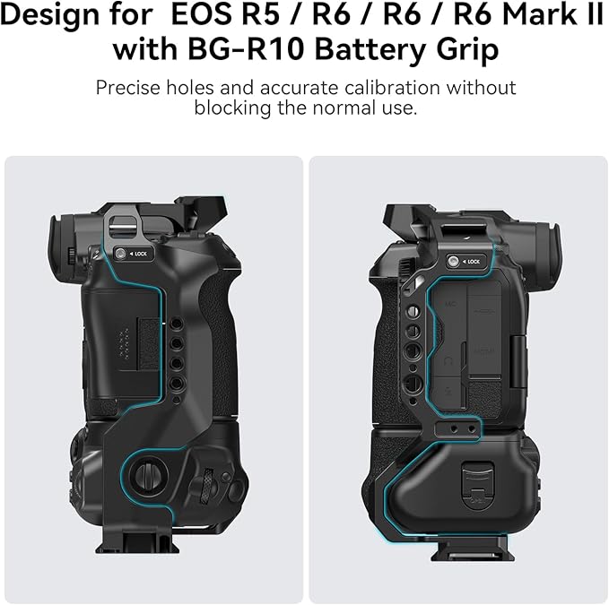 SmallRig R5 / R6 Camera Cage for Canon R5 / R6 - Image 2
