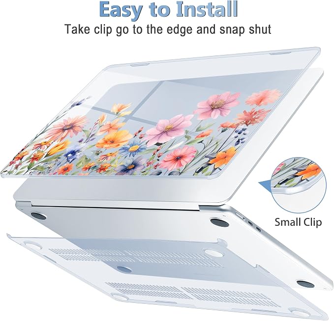 Mektron for 2025 MacBook Air 15 inch M4 Case A3241/ 2024 M3 A3114/ 2023 A2941 - Image 5