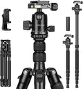 80/85 inches Heavy Duty Tripod for Camera and Phone, DSLR Binoculars Spotting by Victiv