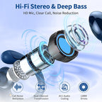 Wireless Earbuds, 2025 Bluetooth 5.4 Headphones Sport, 50H Stereo Wireless - Image 3