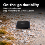 Crucial X9 4TB Portable SSD, USB 3.2 USB-C, External Solid State Drive - Image 3