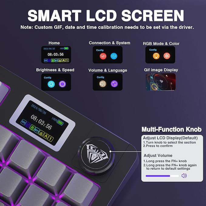 AULA S98 Pro Wireless Mechanical Keyboard - Image 3
